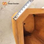 Outdoor Garden Landscape Corten Steel Planter Box Rustic Weathering Resistant