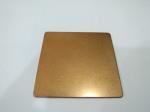 sand blasted finish gold color decorative sheet stainless steel 304 foshan