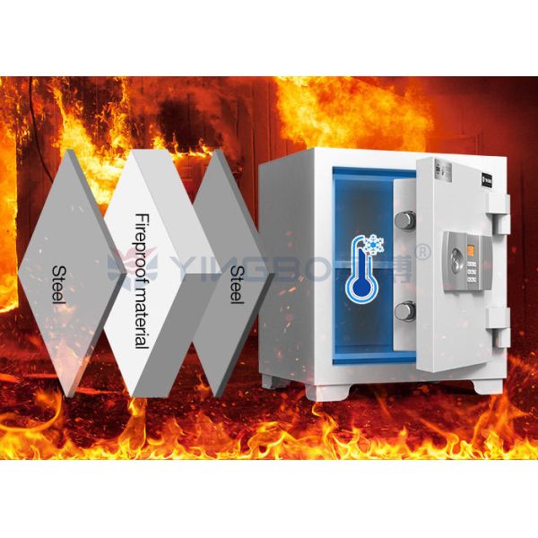 120min Fire Rating Thick Steel Safe Box Fireproof Safe Box Anti Burglary Safe Ul Fire Rating