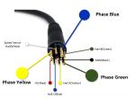 Ebike Cable Connector 9 Pin 60cm Male Motor Cable Electric Bicycle Motor Adapter