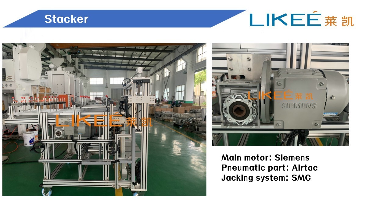 Motor Controlled Pneumatic Type Aluminium Foil Container Machine High Productivity