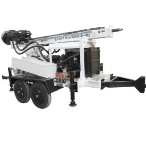 Trailer Mounted Portable Water Well Drilling Rig Machine