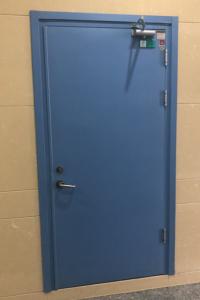 Wholesale Standard Inward Opening Fire Rated Steel Door Aluminium Frame Stainless Screen Double Hinge External from china suppliers