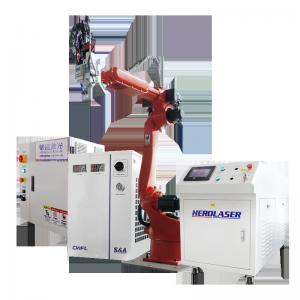 Wholesale Industrial Machining Robot Welding Machine , Robot Laser Welding Equipment from china suppliers