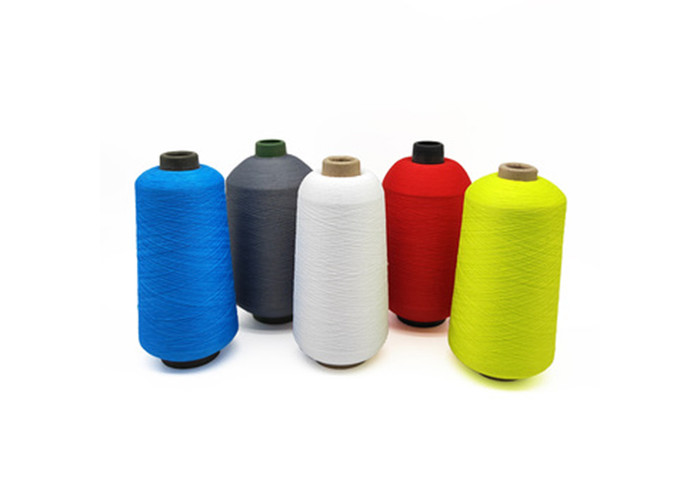 Hank Conductive Nylon Elastic Yarn , 100% Nylon Twisted Yarn High Tenacity