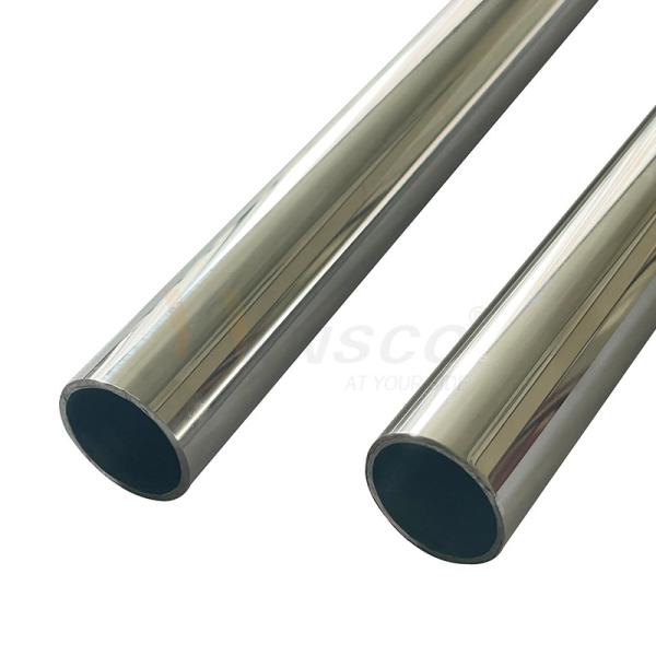 Mirror Satin Surface 25.4mm Inox Metal Tube 201 304 316 Grade 0.4mm-3.0mm