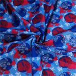 70gsm Calendering 100 Woven Polyester Fabric Lamination Printed For Jackets