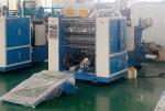 Shaft Type 25m2 Aluminum Foil Sheet Pop Out Machine Two Station Rewinding
