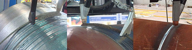 Automatic Tank Welding Column And Boom Manipulator for Auto Pipe Inner / Outside Seam Welding