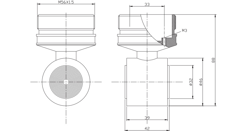 Monocrystalline Silicon 3051 Differential Capacitive Pressure Sensor