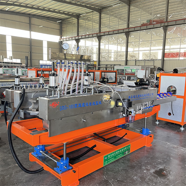 Hdpe Double Wall Corrugated Pipe Drainage Pipe Manufacturing Machine Plant DWC Machine