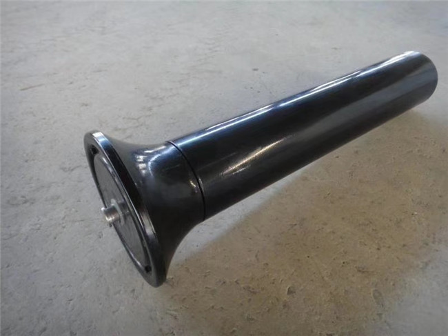 Low Friction 140mm Belt Conveyor Rollers Vee Type Carrying Idler