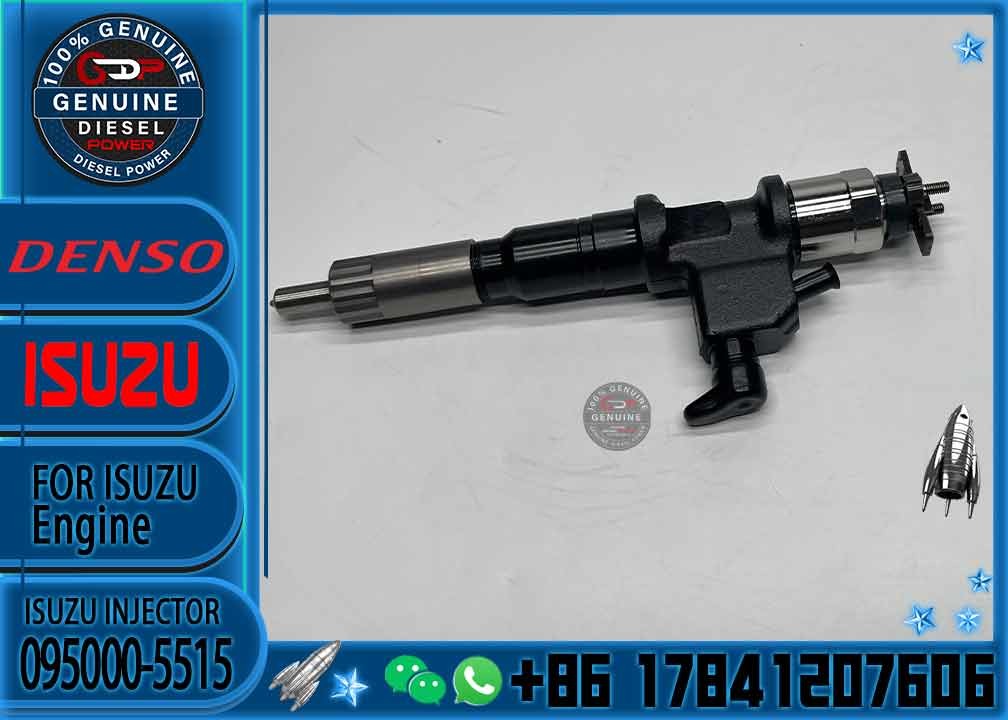 Diesel common rail fuel injector 095000-5511, 095000-5512, 095000-5515 for 6WG1 8976034152 8-97603415-2