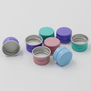 Wholesale Hotel Shower Bottle Aluminum Screw Cap Small Size Cosmetic Thread Cover Lids from china suppliers