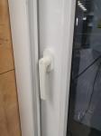 Custommized Commercial Sliding Glass Entry Doors Double Glass Exterior PVC Door