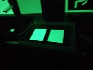 Wholesale 4-6 hours DIN67510 UV/Eco solvent printable Photoluminescent Vinyl Film Glow In The Dark from china suppliers