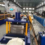 0.4-0.7mm Metal Steel Roof Rain Gutter Roll Forming Machine PPGI GI Building
