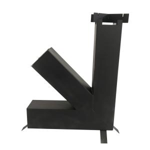 Wholesale Outdoor Heating And Cooking 0.3mm Cast Iron Power Coated Rocket Stove/Outdoor Camping Stove from china suppliers
