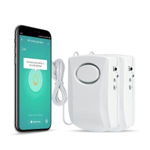 Wholesale FCC Certificate Smart Home Water Leak Detector , Tuya Water Leak Sensor from china suppliers