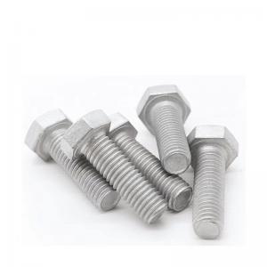 Wholesale Carbon steel Full Threaded Flat Head Hex Bolt For Outdoor Work Steel Parts from china suppliers