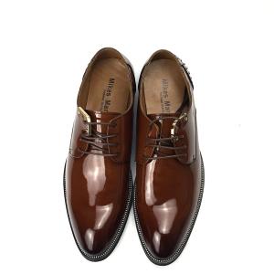 Wholesale Calf Skin Men Leather Classic Shoes Lace up Durable Dress Shoes with rivet from china suppliers
