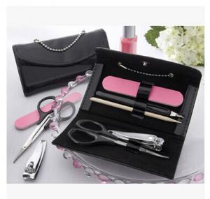 Wholesale New creative promotion gift product wedding gift bag shape manicure beauty tool set from china suppliers