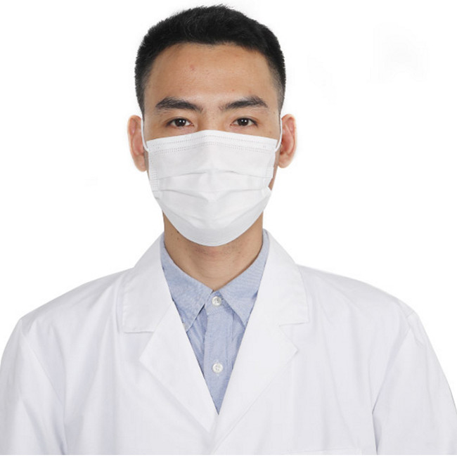 PP Adult Blue Disposable Earloop Face Mask
