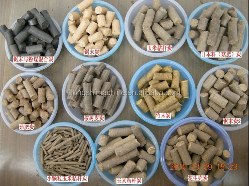 High Capacity Biomass Cube Briquette Press Machine , Peanut Shell Pellet Making Machine For Fuel