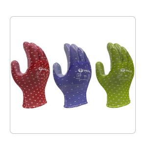 Wholesale Gardening Gloves Flower Pattern Smooth Nitrile 28cm EN388 4121X Hand Safety Gloves from china suppliers