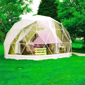 Wholesale 9m Geodesic Dome Camping Tent Luxury PVDF Gabric Outdoor PVC from china suppliers
