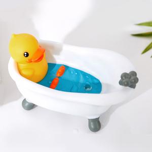 Wholesale Bathtub Shape PVC Plastic Toys Soap Dish OEM Non Phthalate Pvc Material from china suppliers