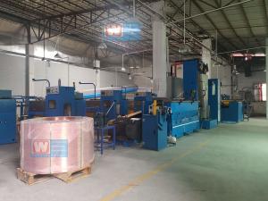China Automatic CCA Wire Wet Drawing Machine HMI Intelligent 400V AC on sale