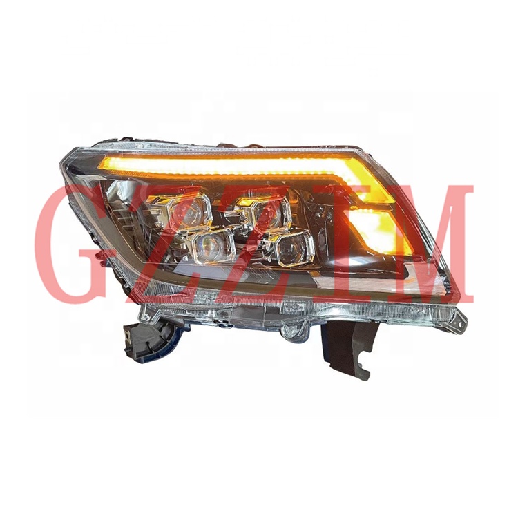 LED Light Design ABS Plastic Wheel Fender Flare For NP300 Navara 2021
