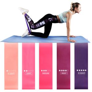 Wholesale OEM Natural Latex Resistance Bands Full Body Resistance Loop Tye Dye from china suppliers