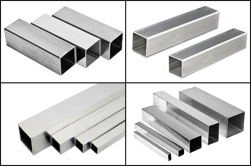 Mirror Polished SS 304 Square Pipe