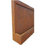 Landscape Corten Steel Water Feature Customizable Unique Design Outdoor