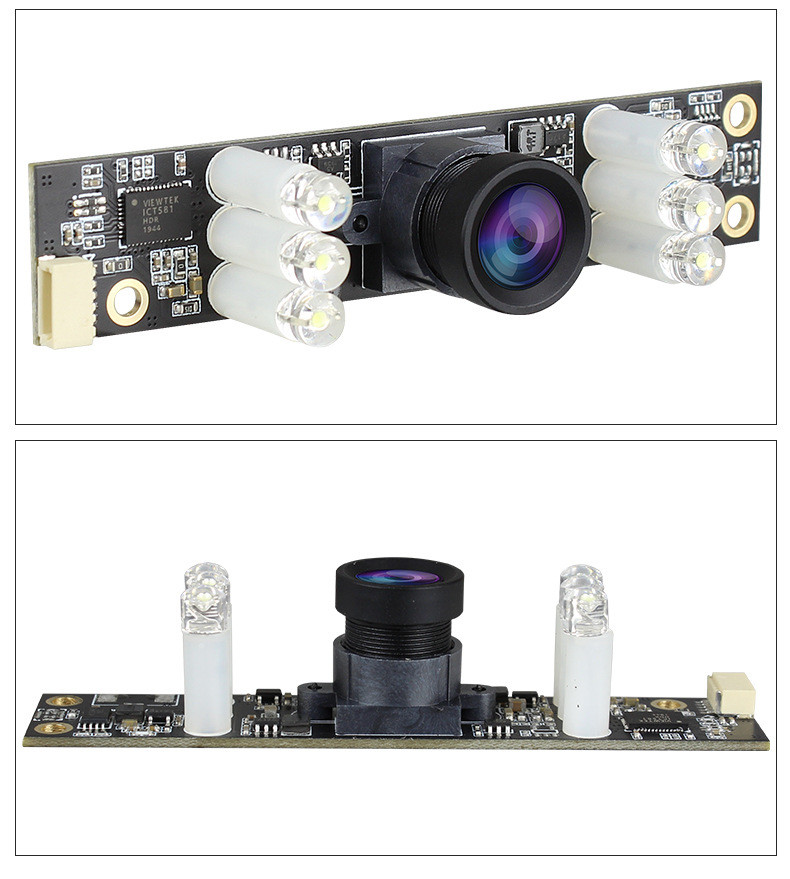 H185 USB Plug-and-Play 5-Megapixel Wide Dynamic Lens Module Effective pixel resolution: 2592*1944