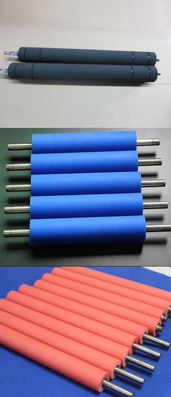 Rubber Roller Rails Conveyors , Customized Accumulation Conveyor Systems