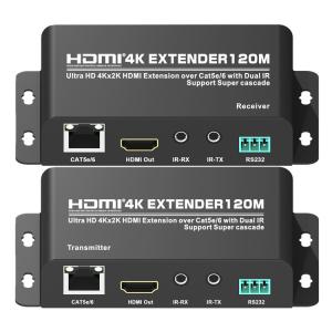 Wholesale 340MHz 10.2Gbps 30HZ 120M HDMI 4K Extender from china suppliers