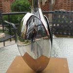 Seed Stainless Steel Garden Sculptures 3.28 Ft Height