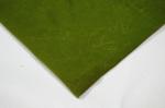 Green Twill Waxed Cotton Canvas / 100 Cotton Fabric Density 108 X 56