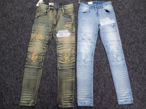 Wholesale Stretch Fashion Men Jeans Denim Pants Slim Trend Casual Jeans 56 from china suppliers
