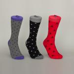 Elastane Snngging Resistance Cotton Dress Socks With Anti - Foul Acrylic