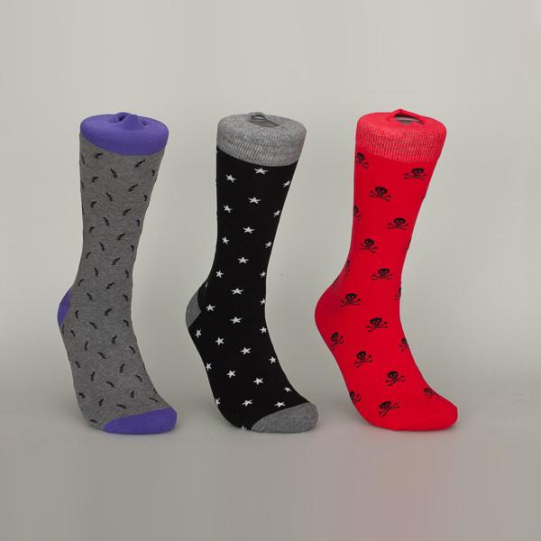 Elastane Snngging Resistance Cotton Dress Socks With Anti - Foul Acrylic