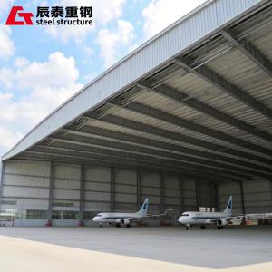 Wholesale Modern Industrial Metal Hangar Buildings , Prefab Steel Structure Hangar Manufacturers from china suppliers