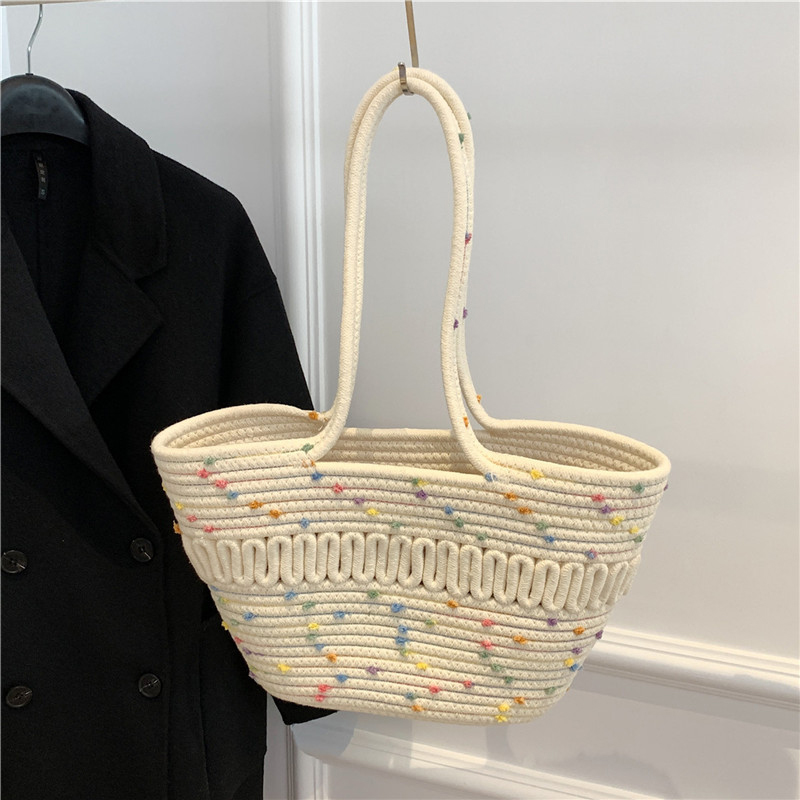 All-match Fashion Summer Colorful Bogg Bag Tote Portable and Chic Handbags for Women