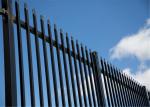 Residential Hercules Security Stain Black Powder Crimped Spear Fencing Panels