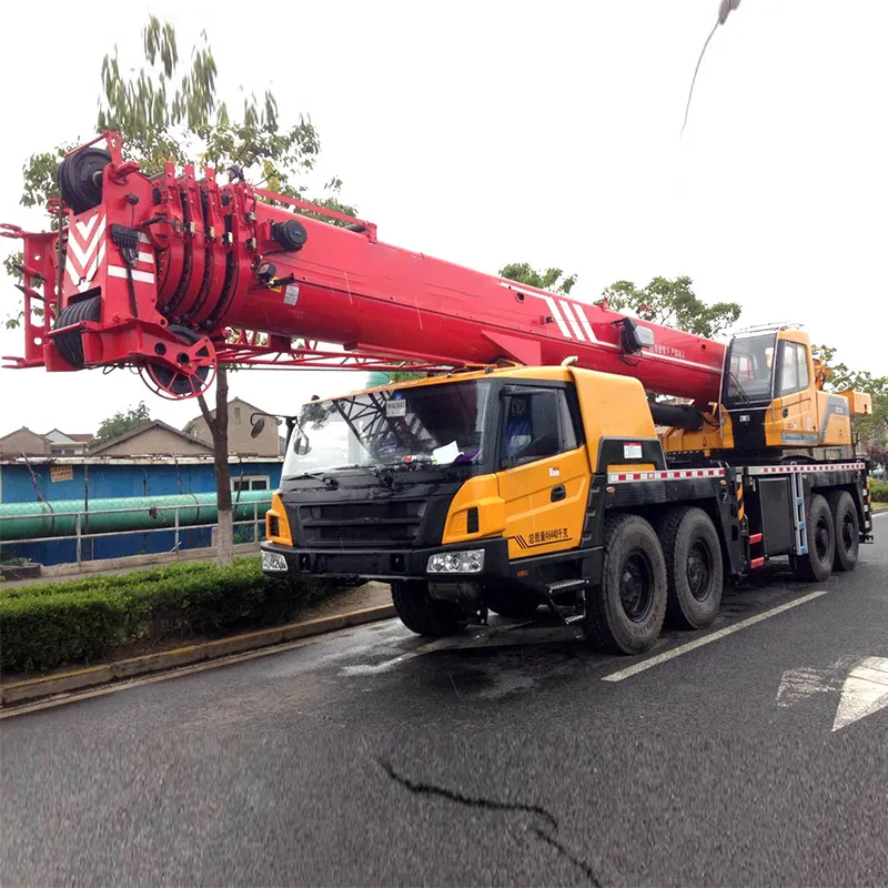 Top STC1000T 100ton Heavy Duty Hydraulic Truck Crane with Max. power of 353/1900kW/rpm