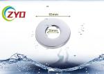Single Hole Kitchen Sink Faucet Hole Cover Deck Plate SS Metal / Plastic Body