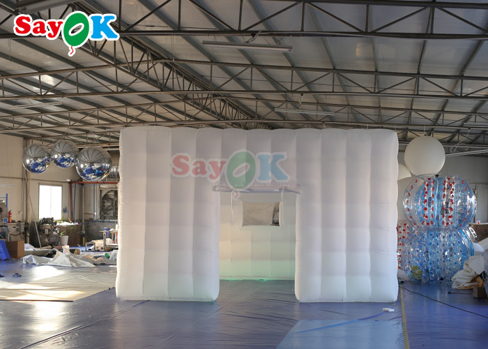 PVC Automatic Inflatable Lawn Tent Nightclub Inflatable Cube Party Tent